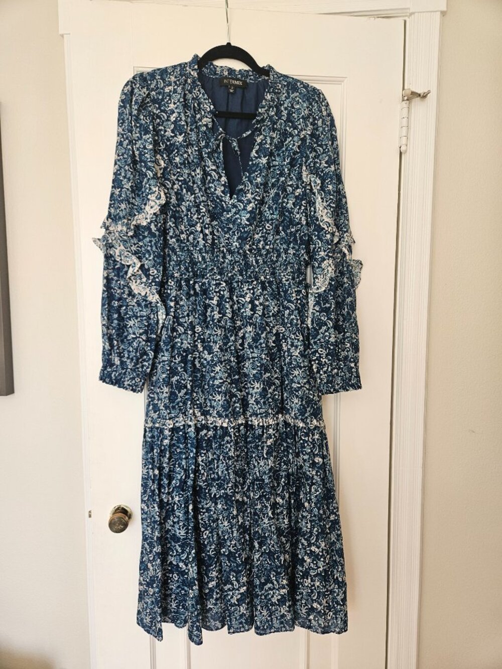 Intermix Corinna Floral Maxi Dress